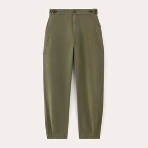 Everlane Women's Barrel Pant in Olive, Size 6